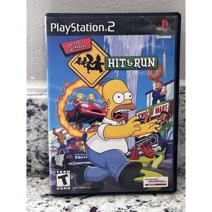 The Simpsons Hit & Run PlayStation 2 PS2 Video Game Multiplayer